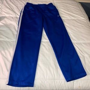 Blue Nike Track Pants